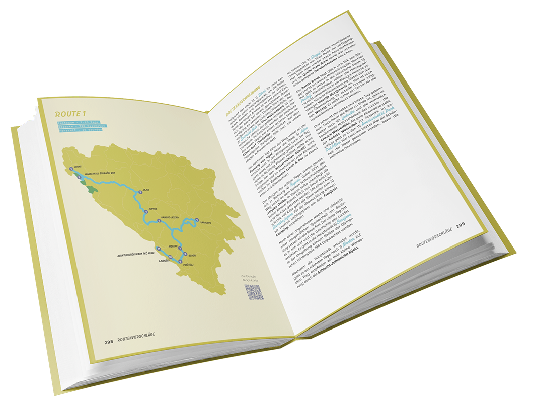 Reiseführer Bosnien Routenvorschlag
